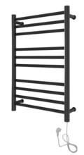 ADORA® elektrisk håndkletørker 77,5 x 50 cm svart